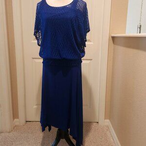 CHICO'S 2 PC MOTHER OF THE BRIDE DRESS/COCKTAIL DRESS